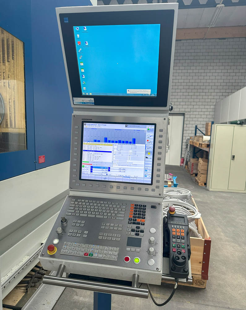 Reiden RX14 with Heidenhain control in the work area