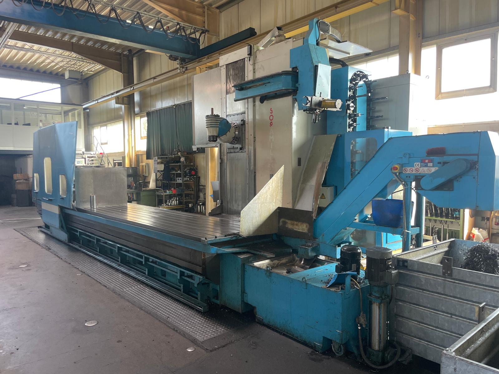 Soraluce SP8000 — CNC gantry milling machine during pre-acceptance