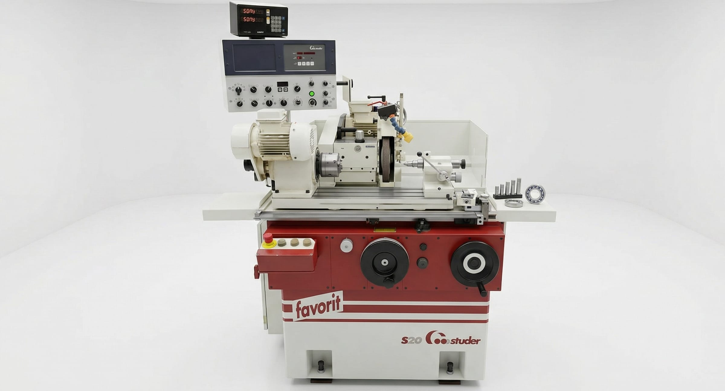 Studer S20 — used cylindrical grinding machine ready for pickup at the previous owner's site